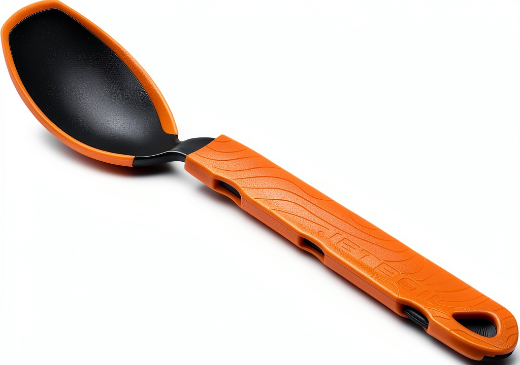 Jetboil TrailSpoon extended and collapsed views on a camping table