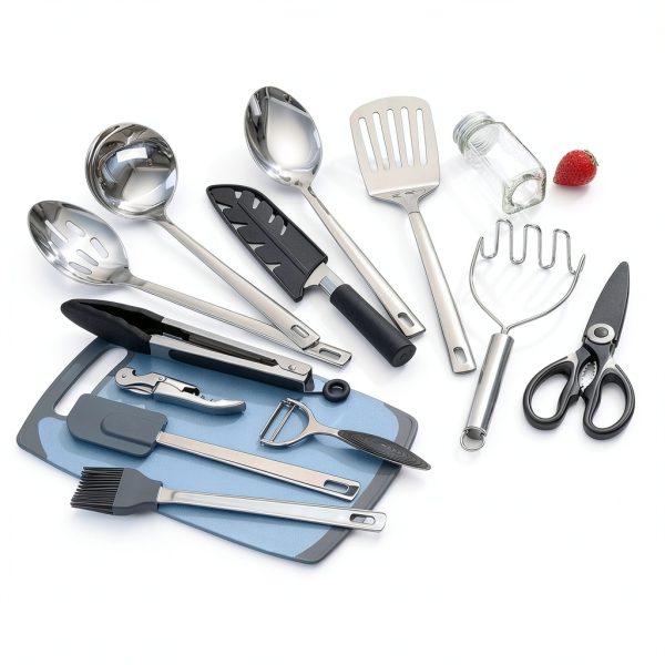 ReaNea Camping Utensil Set 15-Piece Outdoor Cooking Tools-2