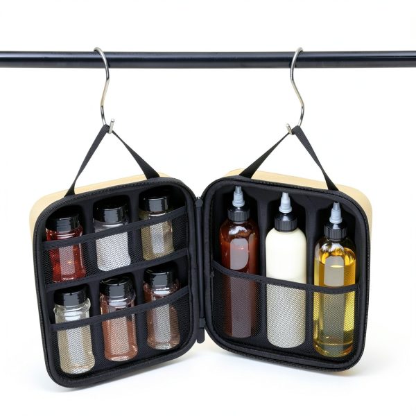 Generic Camping Bottle Kit Polyurethane Case Leakproof-4