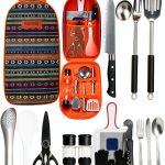 Haplululy Camping Cooking Utensils Set Stainless Steel-0
