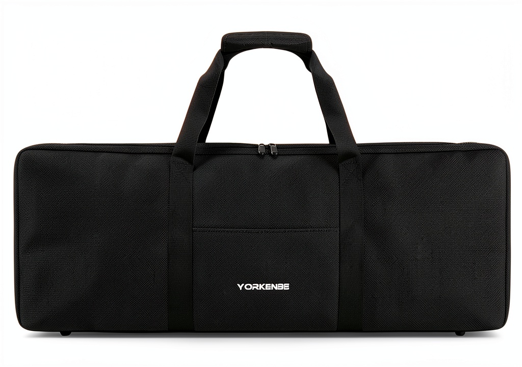 Yorkenbe Pie Iron Bag showcasing storage capacity and material details