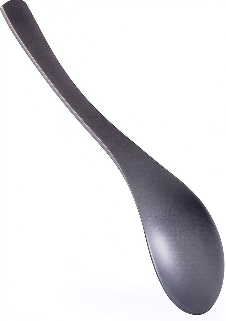 'Boundless Voyage titanium camping spoon on a camping table'