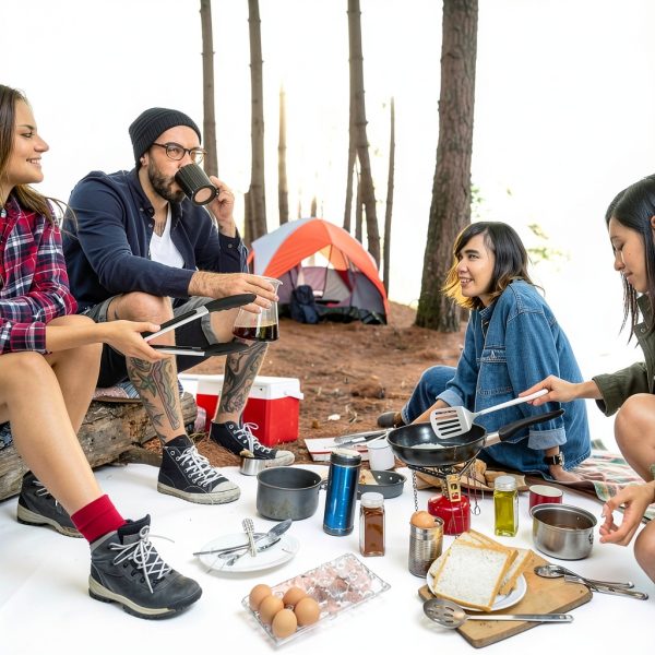 ReaNea Camping Utensil Set 15-Piece Outdoor Cooking Tools-5