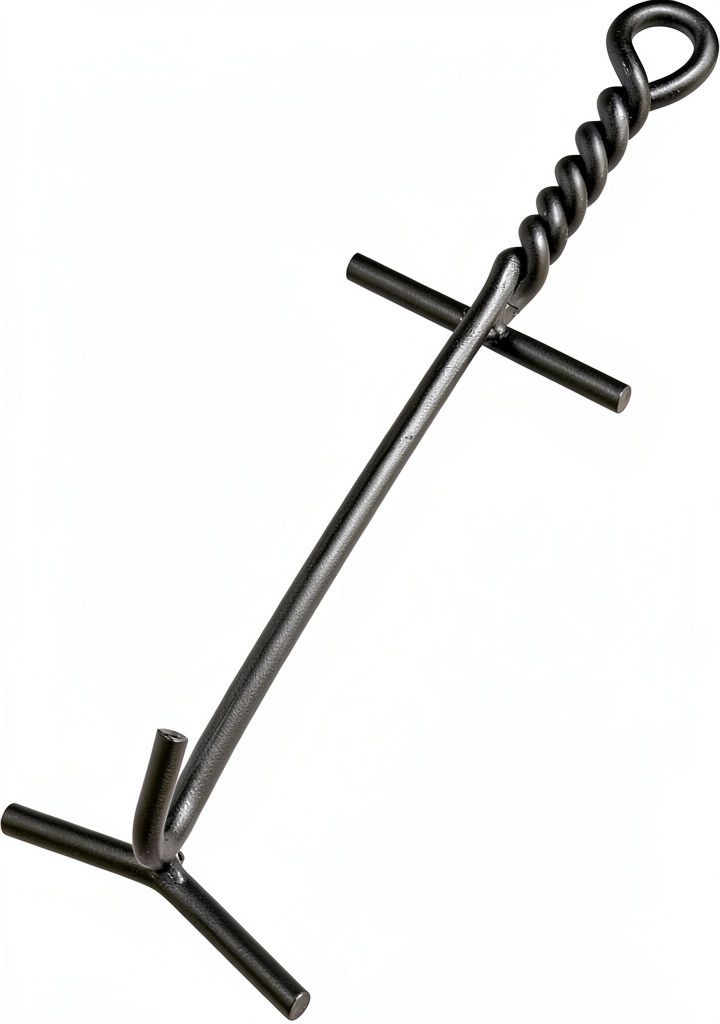 Lodge Lid Lifter in use on a camping stove