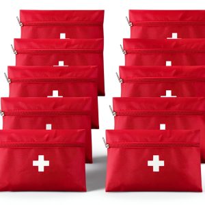 AOUTACC Nylon Waterproof First Aid Kit Bag-0