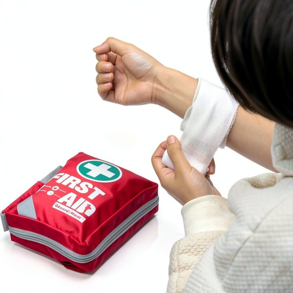 First Aid Kit AOSI Red Night Reflective 175 Piece-7