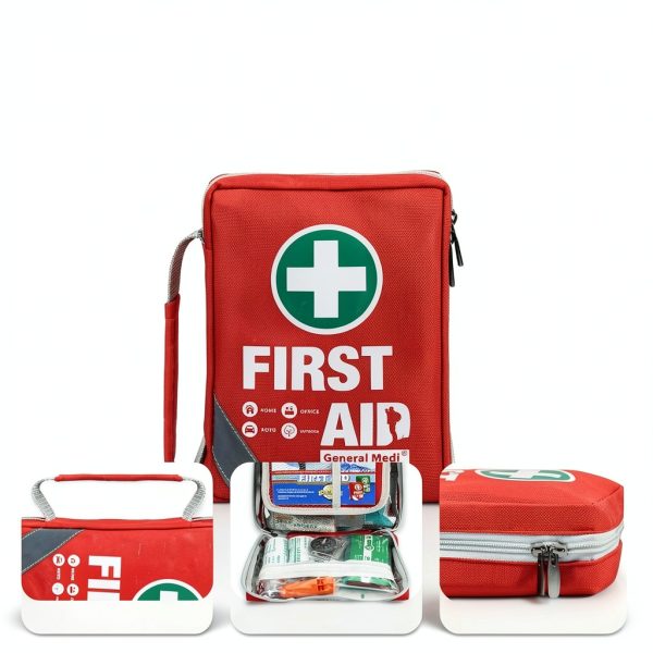 First Aid Kit AOSI Red Night Reflective 175 Piece-3