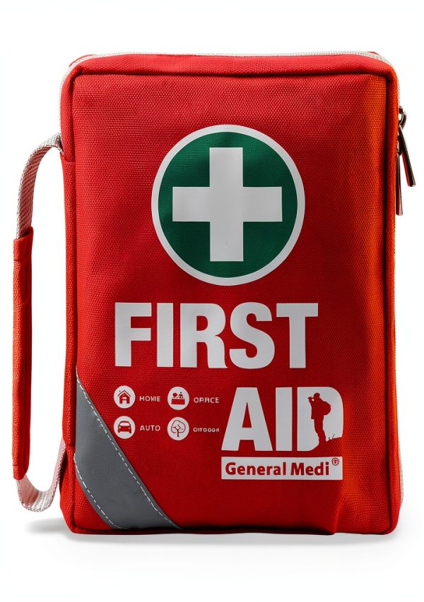 First Aid Kit AOSI Red Night Reflective 175 Piece-0