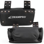 Champro Football Back Plate Black Polyester-0