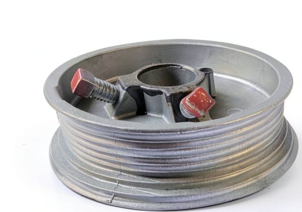 YHDOOR Garage Door Cable Drums Replacement Pair 8ft Silver Aluminum-1