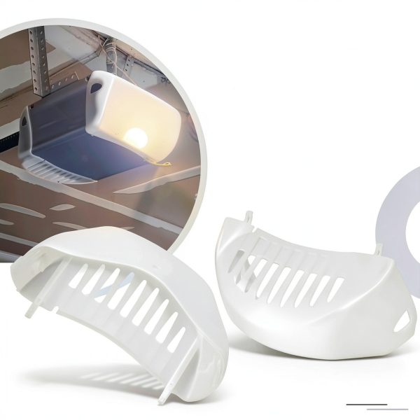2 Pcs 108D79 Garage Door Opener Light Lens Cover Compatible with Belt Or Ch-ain Drive Operator K108D0079M, Light Lens Cover-5