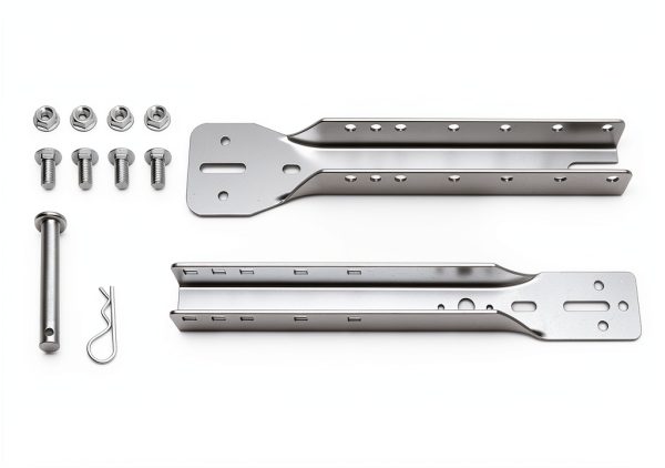ForoGore Garage Door Parts Reinforcement Bracket,Garage Openers and Parts Door Adjustable Reinforcement Bracket,Garage Door Operator Reinforcement Bracket (Adjustable to 18", 21" or 24")-5