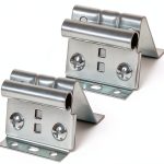 Garage Door Adjustable Top Bracket Granatan 2 Pack Galvanized Steel-0