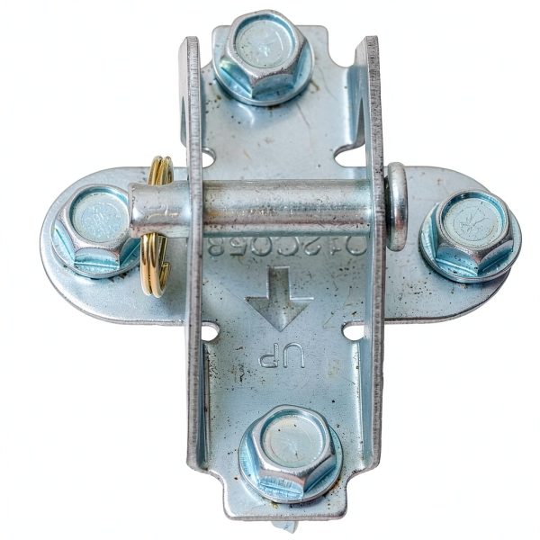 41A5047 Door Bracket for Garage Door Openers, Compatible with Chamberlain, Craftsman, LiftMaster Models, Pin, Clip & 4 Fasteners Included-5