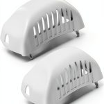 2 Pcs 108D79 Garage Door Opener Light Lens Cover Compatible with Belt Or Ch-ain Drive Operator K108D0079M, Light Lens Cover-0