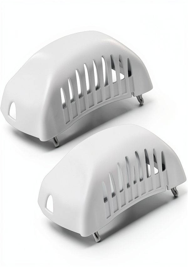 2 Pcs 108D79 Garage Door Opener Light Lens Cover Compatible with Belt Or Ch-ain Drive Operator K108D0079M, Light Lens Cover-0
