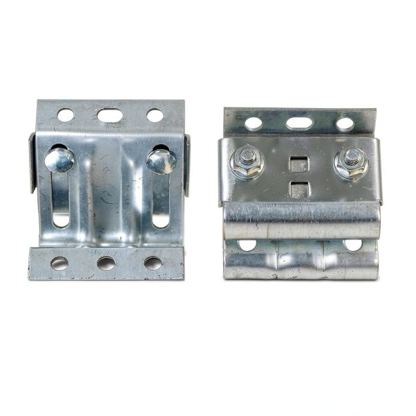 Garage Door Adjustable Top Bracket Granatan 2 Pack Galvanized Steel-3