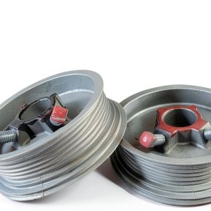 YHDOOR Garage Door Cable Drums Replacement Pair 8ft Silver Aluminum-0