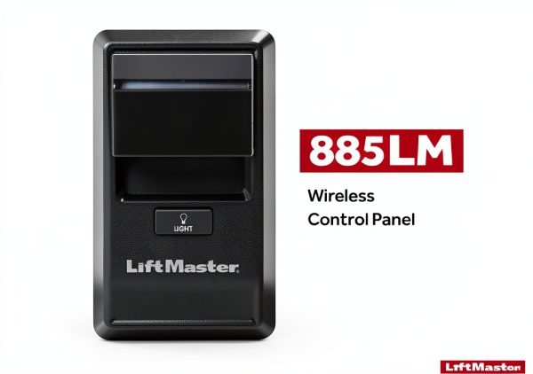 LiftMaster 885LM Security+ 2.0 Garage Door Opener Grey Wireless-1