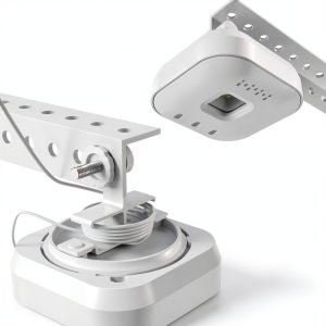 Zwolf No-Drill Mount Bracket Garage Opener Powder-0