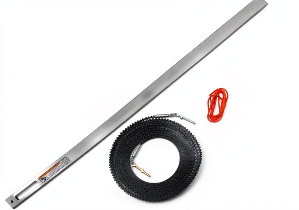 Genie GEN39026R Garage Door Opener Extension Kit for 5-Piece Belt-Drive Tube Rails, one size, Metallic-2