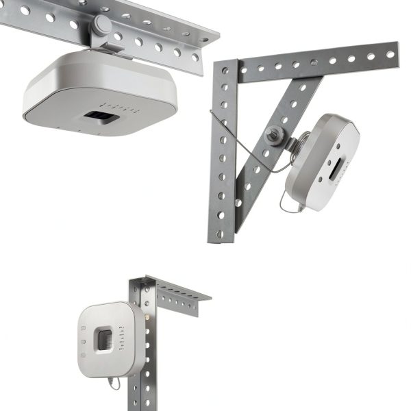 Zwolf No-Drill Mount Bracket Garage Opener Powder-1