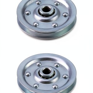 Garage Door Pulley QWORK Extra Heavy Duty 3" 200lb 2-Pack-0