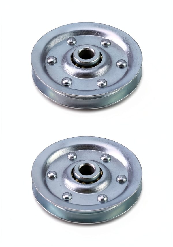 Garage Door Pulley QWORK Extra Heavy Duty 3" 200lb 2-Pack-0